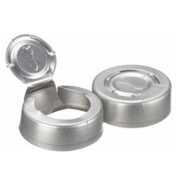 20mm Complete Tear Off Vial Seals, Natural, Bag 1000