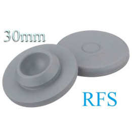 Ready To Sterilize Vial Stoppers, 30mm, Bag of 1,000