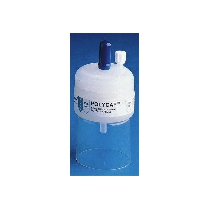 Whatman Polycap TC 0.8/0.2um Sterile with Filling Bell, Pk 1