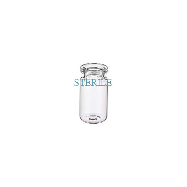 10mL Clear Sterile Open Vials, Depyrogenated, Case of 716 pieces