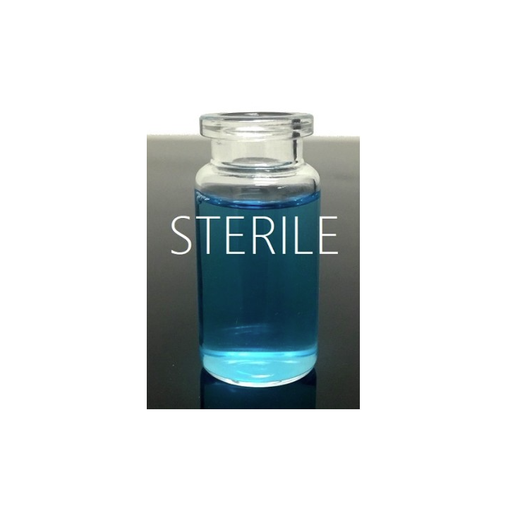 ISO 10R 10ml Clear Open Sterile Vial, Nested Trays, Case of 960