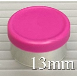 West 13mm Matte Magenta Flip Off Vial Seals