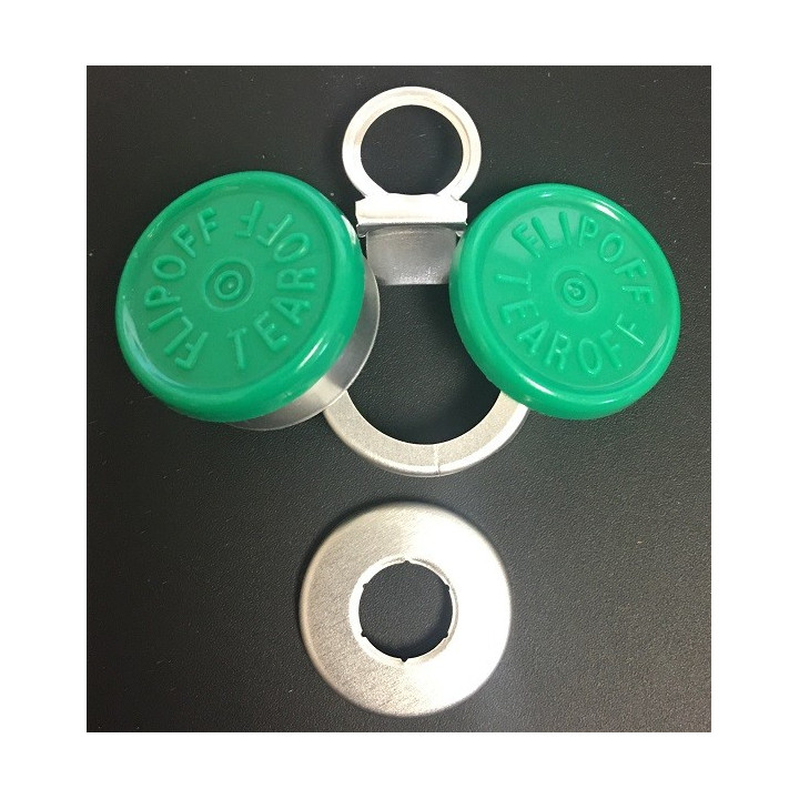 Green Flip Off Tear Off Vial Seals by West Pharma dealer discounts.