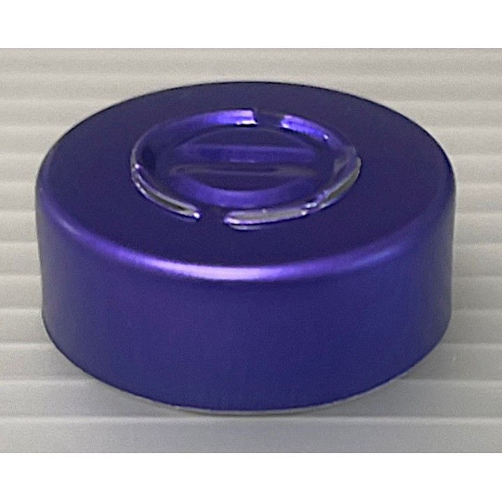 20mm Center Tear Vial Seals, Purple, Bag of 1000