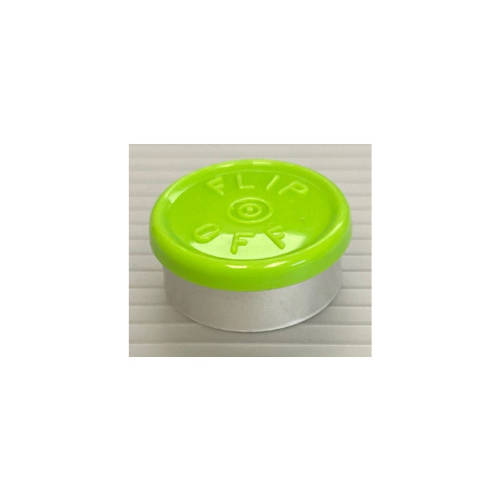 Willow Green 20mm Flip Off Vial Seals, West Pharma Pack of 100