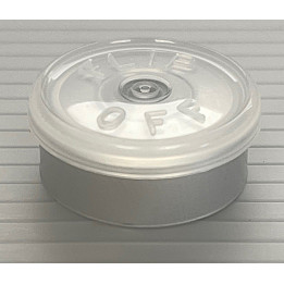 Clear 20mm Flip Off Vial Seals, West Pharma Case of 1000