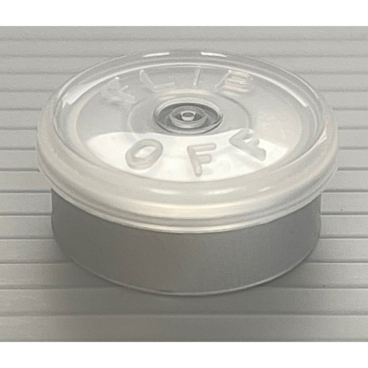 Clear 20mm Flip Off Vial Seals, West Pharma Case of 1000
