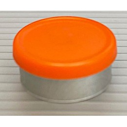 West 20mm Matte Flip Cap Vial Seal, Orange Peel, Bag 1000