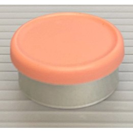 West 20mm Matte Flip Cap Vial Seal, Peach, Bag 1000