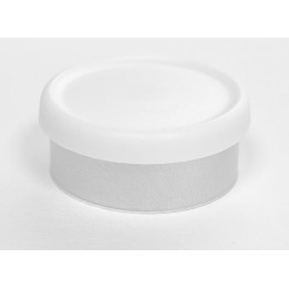 West 20mm Matte Flip Cap Vial Seal White