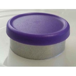 West 20mm Matte Flip Cap Vial Seal, Purple, Bag 1000