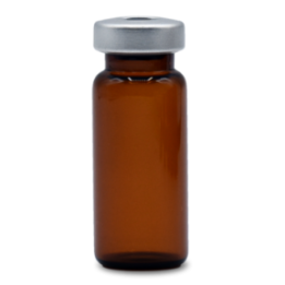 ALK 10mL Amber Sterile Serum Vials, Pack of 25