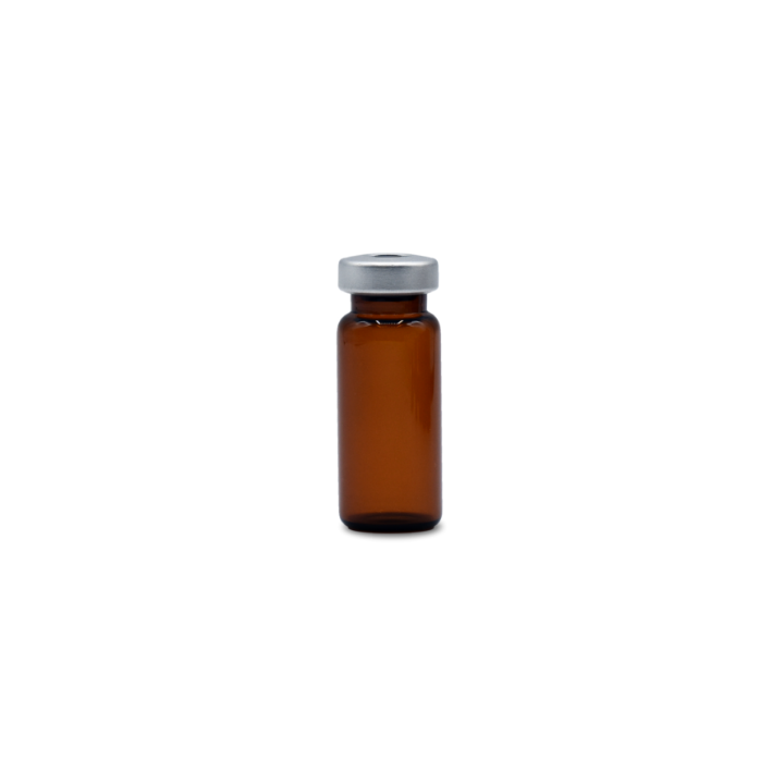 ALK 10mL Amber Sterile Serum Vials, Pack of 25