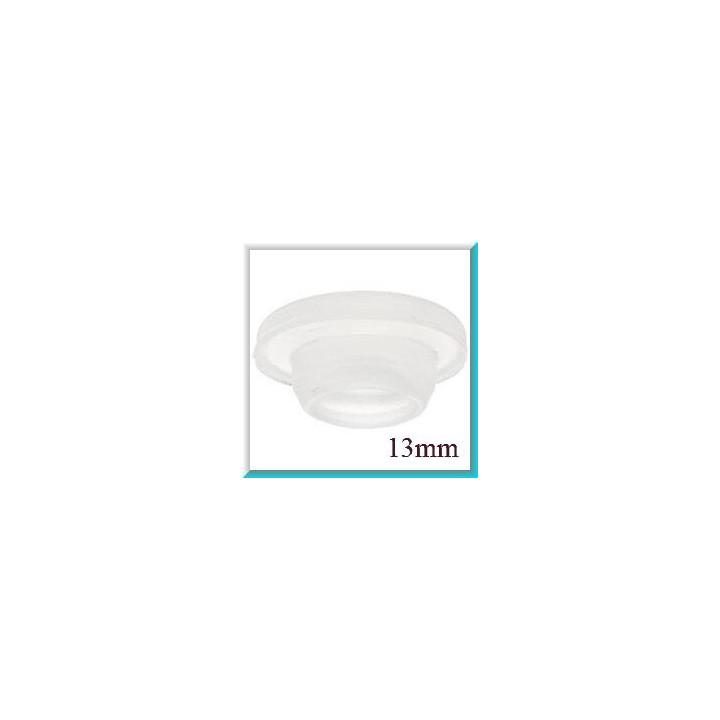 13mm Vial Stopper, Solid Silicone, Pack of 100