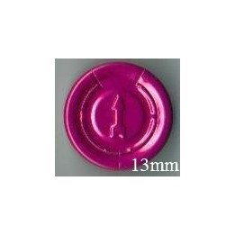 Magenta Wine 13mm Complete Tear Off Vial Seals, Wine, Pk 100