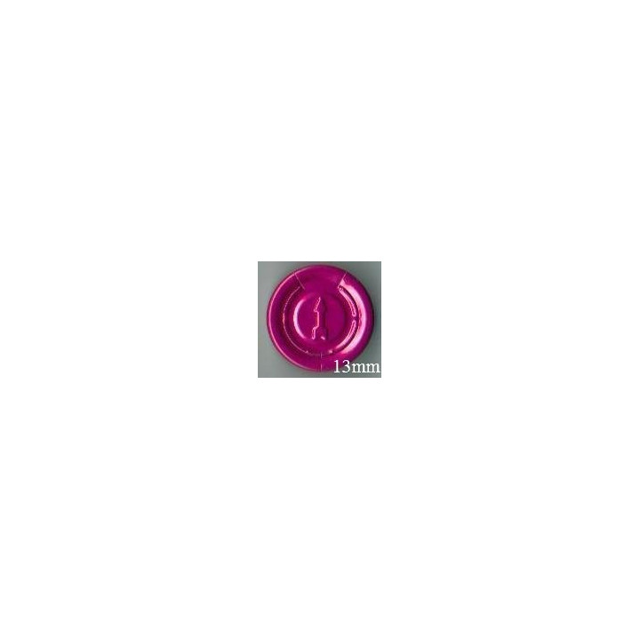 Magenta Wine 13mm Complete Tear Off Vial Seals, Wine, Pk 100