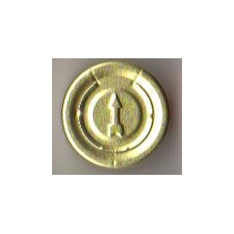 20mm Complete Tear Off Vial Seals, Gold, Pk 100