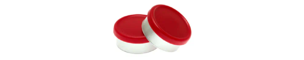 West Matte Flip Off Vial Seals